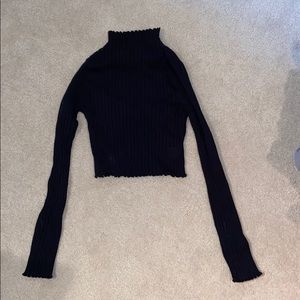 long sleeve lined tight shirt